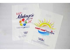 HDPE plastic bag with die cut handle图3