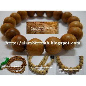 Prayer Beads and Bracelet from Sandalwood Grade A