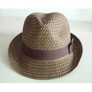 Fedora straw hat