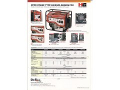 Honda open frame type generator with AVR system图2