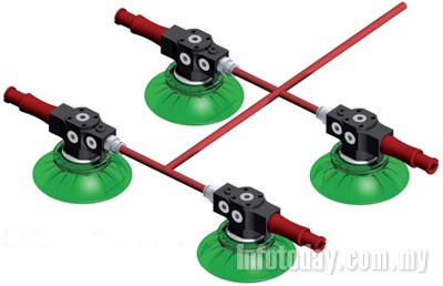 Decentralised vacuum system