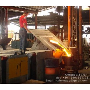 Steel Shell Induction Melting Furnace