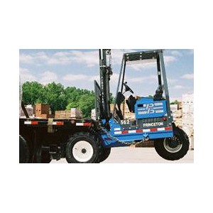 Truck-mounted forklift