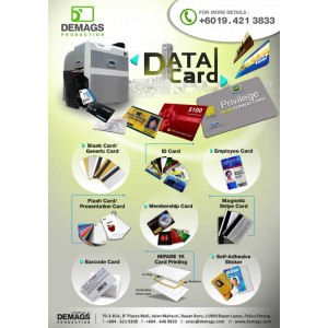Plastic PVC Card Printing Service Supplier Penang