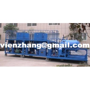 Waste car engine oil recycling system