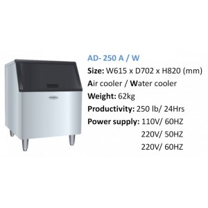 ANWELL Ice Maker- AD-250 A / W