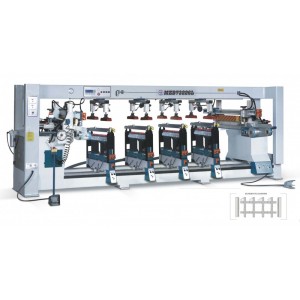 Auto Six Row Multi-head Boring Machine