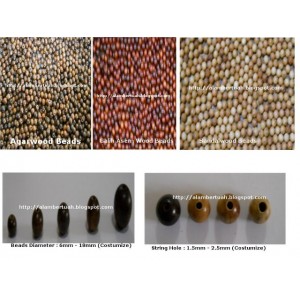 Wooden beads