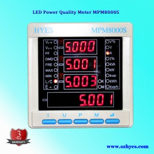 LED Smart Power Meter with RS485