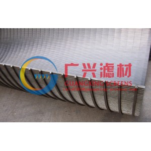 wedge wire screen cylinder for manure separation