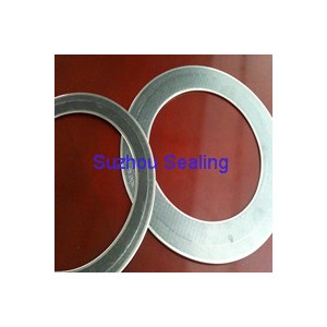 Reinforced graphite gasket