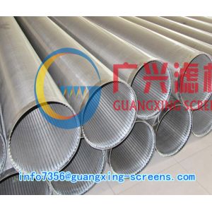 V-wire wrap stainless steel well screen