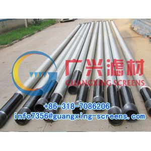V-shaped wire wrap oil well screen