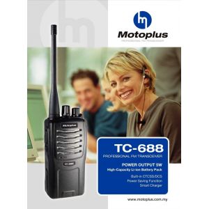 Motoplus Walkie Talkie TC-688 (400-480MHZ)