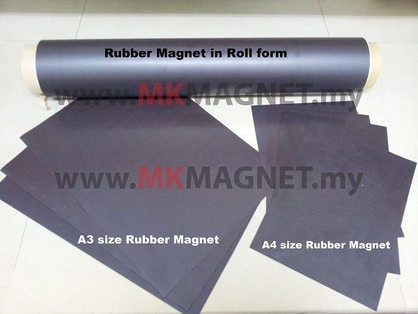 Rubber Magnet Sheet by MKMagnet.my