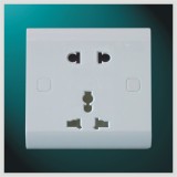 13A 250V Almighty Socket with Two-Pole Socket (B360)