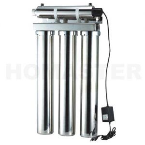 Stainless Steel Housing Filter cw UV System 20" Undersink