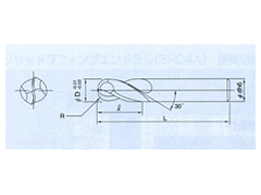 Solid ball carbide Endmills (2 flutes)图2