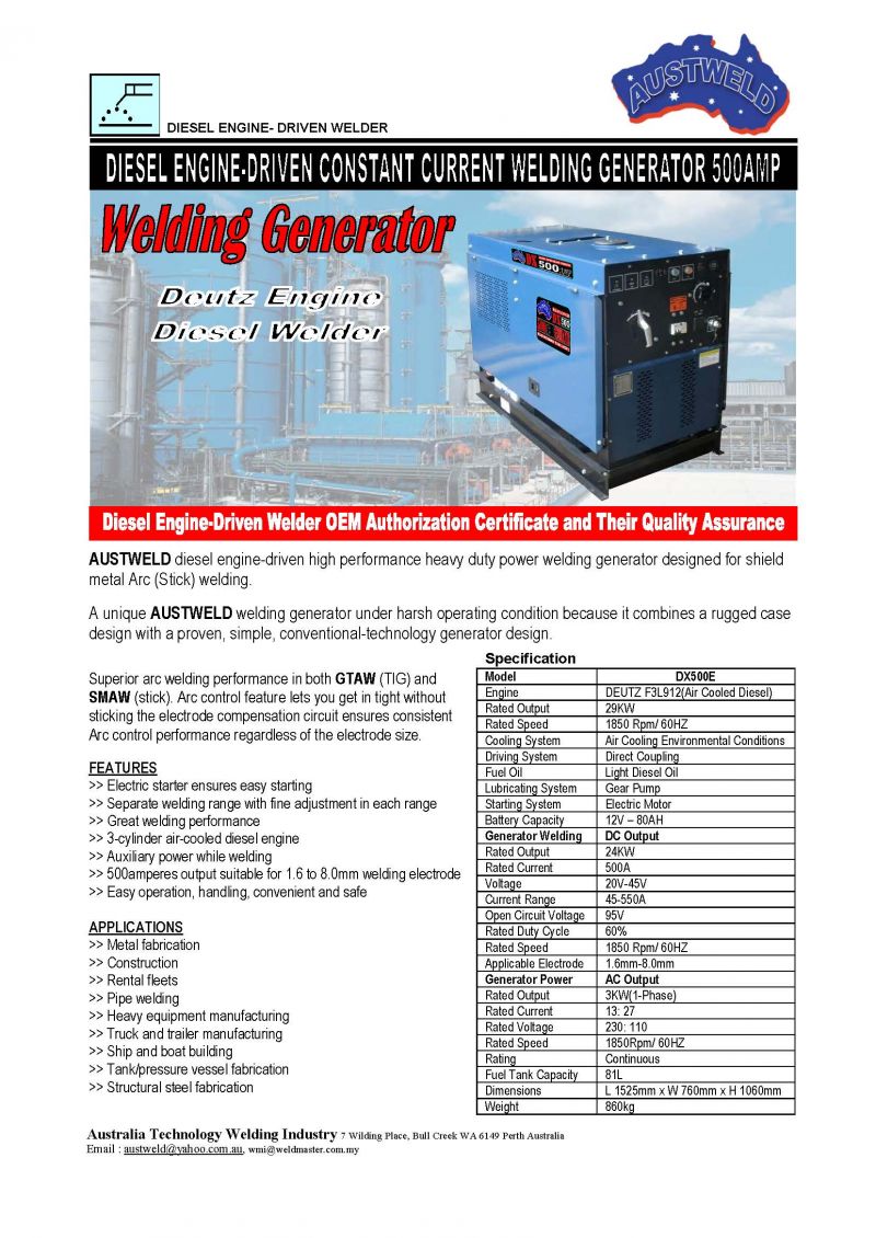 Generator_DX500