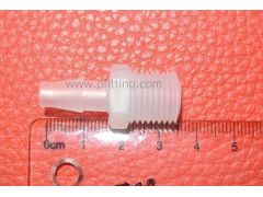 straight threaded plastic fitting and plastic connector图2