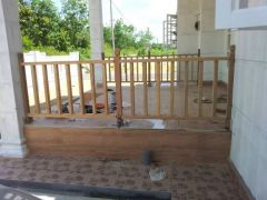 pagar kayu hias beranda图2