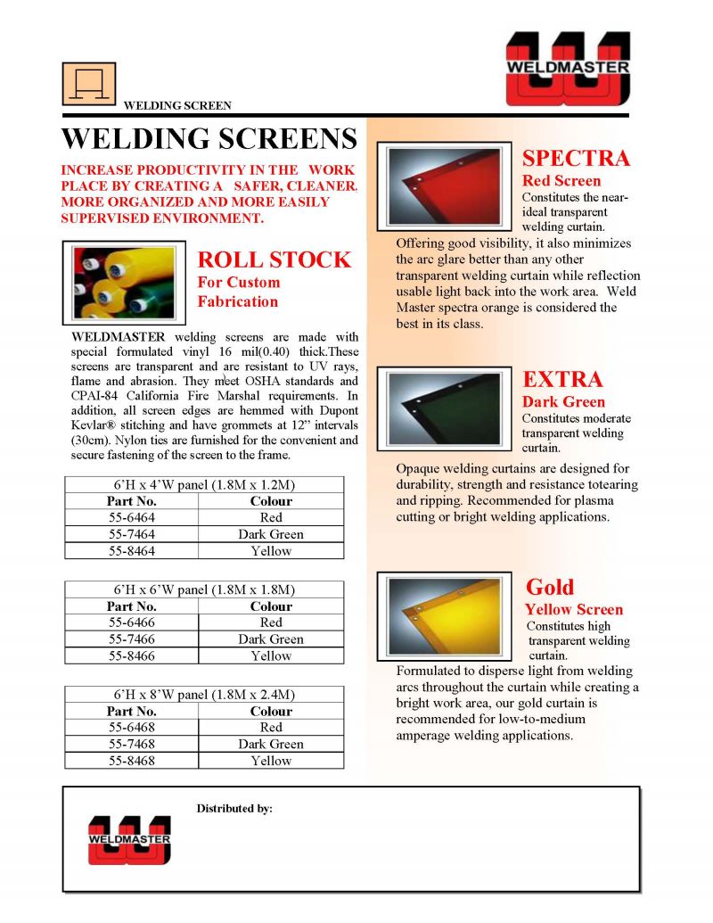 welding screen(a)