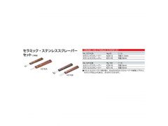 Ceramic and stainless scraper set (2 pcs.)图2