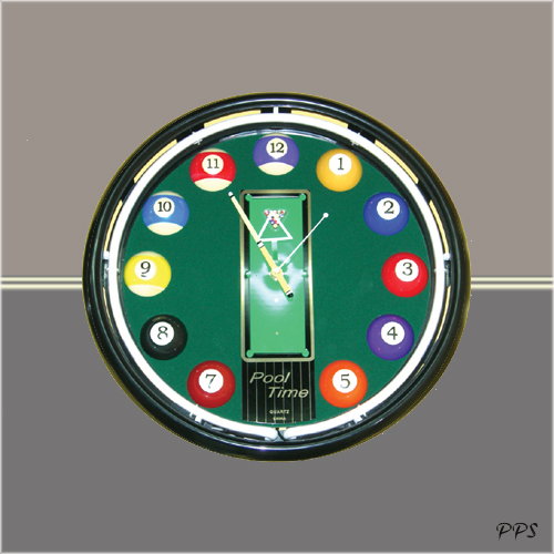 Billiard Clock Light