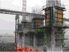 Concrete Climbing Building Formwork with Adjustable Truss CB240B图3
