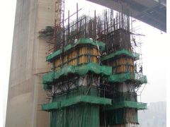 Concrete Climbing Building Formwork with Adjustable Truss CB240B图2