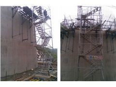 Industrial Ladder / Stair Tower System / Construction Scaffolds图2