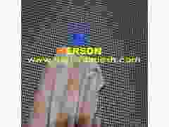 11 mesh 0.8mm wire ,black stainless steel security window and door screen图2