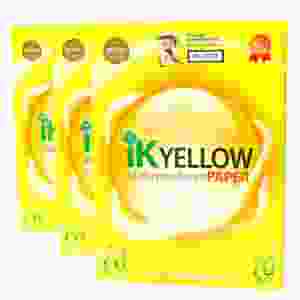 IK Yellow A4 Copy Paper 80gsm/75gsm/70gsm