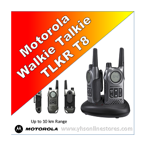Motorola Walkie Talkie TLKR T8(YHSOnlineStores)
