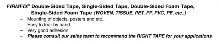 double-sided tape,single-sided tape, double-sided foam