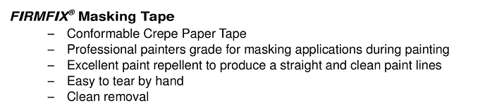 masking tape