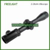 2-20x44 Compact shooting Riflescope, Illuminated Red/Green Reticle Mil dot scope