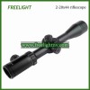 2-20x44 Compact shooting Riflescope, Illuminated Red/Green Reticle Mil dot scope