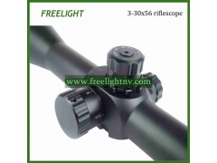 3-30x56mm crosshair etched reticle Matte Rifle Scope long range Riflescope图2