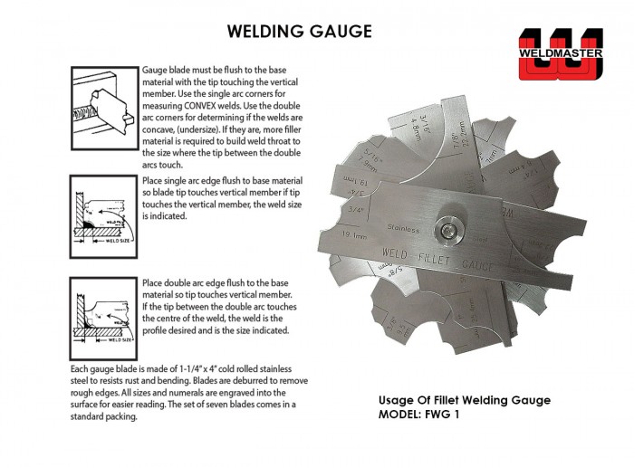 WELDING GAUGE_FILLET GAUGE FWG 1