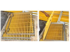 fiberglass grating with steel frame图2