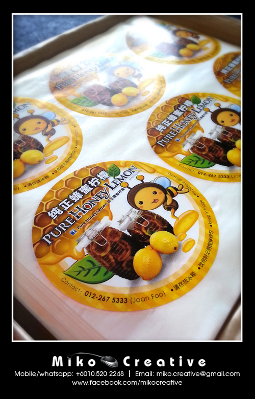 Pure Honey Lemon - Sticker 02