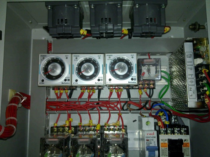 3zone vacuum leak test co<em></em>ntrol panel