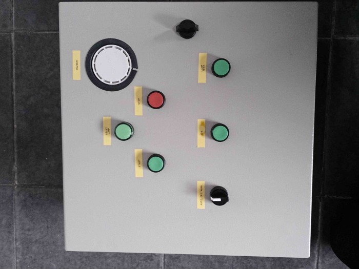 co<em></em>ntrol panel for latex glove factory1