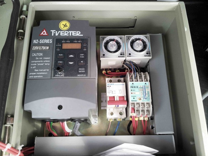 inverter co<em></em>ntrol panel with forward reverse function