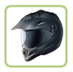 Plastic safety helmet