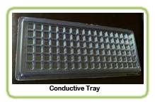 Plastic Conductive Tray