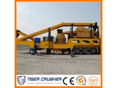 Hot Sales Stone Mobile Cone Crusher Plant/Portable Cone Crusher Supplies by Shanghai Tiger Crusher图3