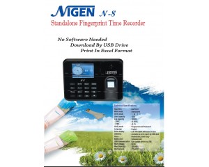 Fingerprint Time Recorder N-8图2