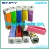 Portable Lipstick 2600mAh Power Bank for Mobile phones PB12